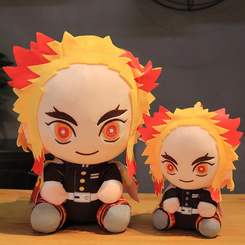 

20/30cm Kawaii Kamado Tanjirou Agatsuma Zenitsu Kamado Nezuko Stuffed Dolls Lovely Pillow 5.0Cartoon Demon Slayer Plush Toys