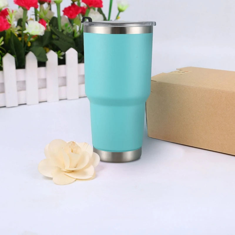 30 унций нержавеющая сталь кружка для кофе изолированный бокал кемпинга тумблер