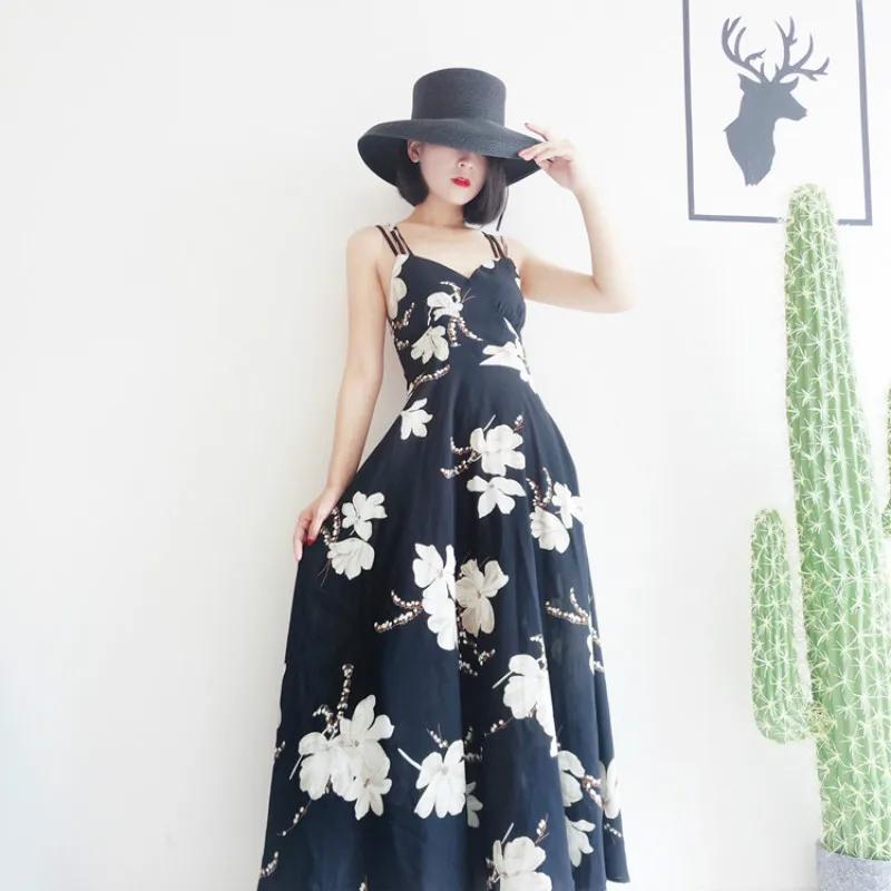 

Новое семейное платье на бретельках, платья для семейного образа для мамы, дочери, Цветочное платье для девочек, одежда для мамы и дочки, нар...