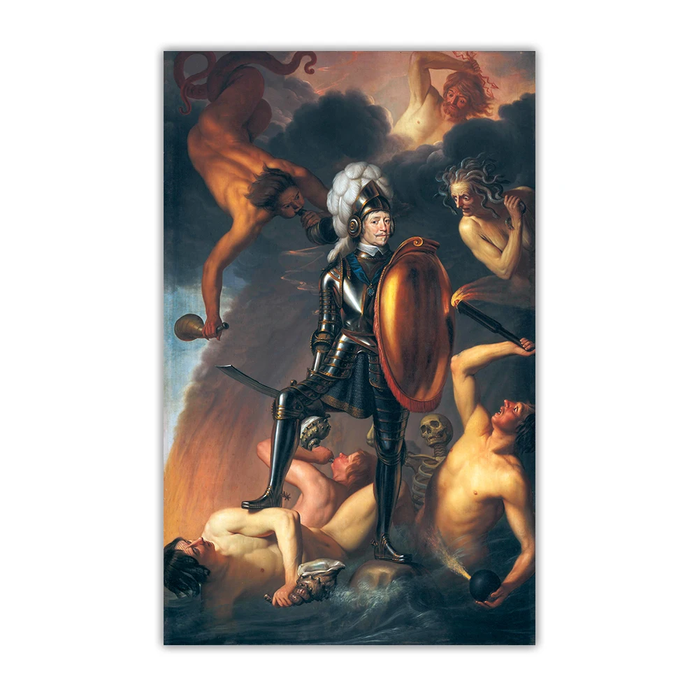 Картина на холсте Констанция Фредерика Хендрика настенное украшение для дома