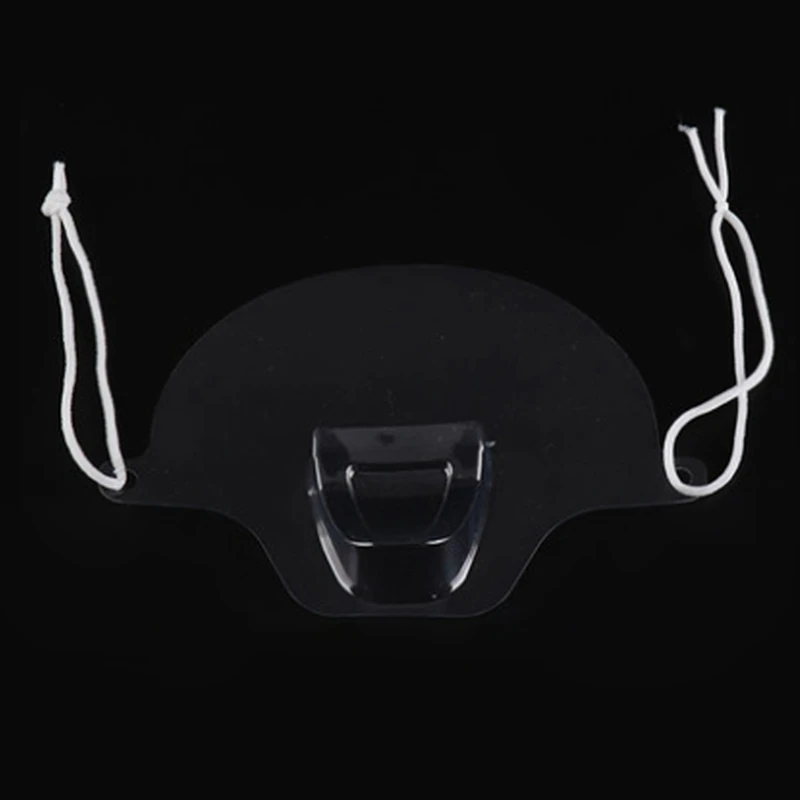 

Transparent Visually Shield Mask 50PCS Tattoo Makeup Mouth Cover Food Plastic Droplets Protective Masks Waterproof Eco-friendly