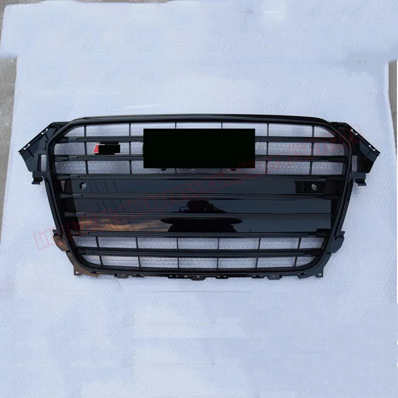 

For s4 style BLACK TRIM Front grille Fit For Audi B8.5 A4 S4 2013 13 14 15 16