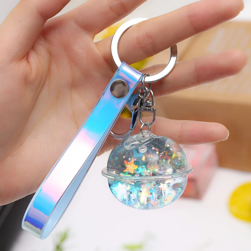 2019 модная движущаяся жидкость зыбучий песок брелок автомобильный кулон