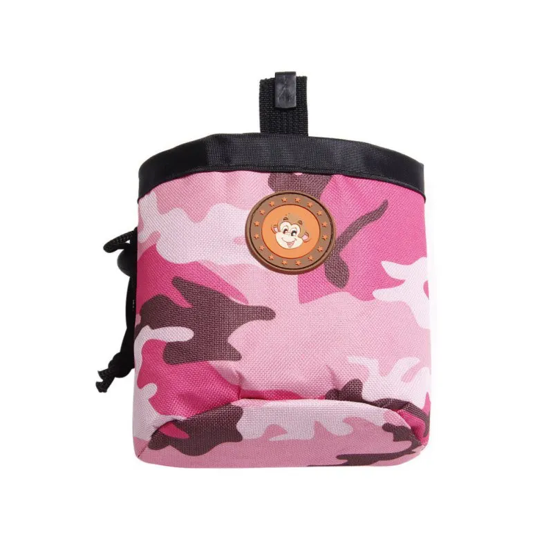 Уличная сумка для собак портативная поясная еды дрессировки из ткани Оксфорд