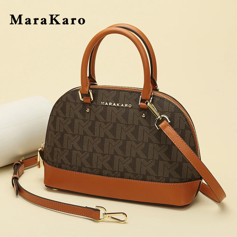 Женская сумка ракушка в стиле ретро портативная Классическая модная подходящая