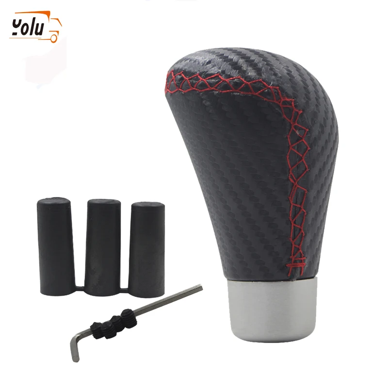 YOLU универсальная ручка переключения рулевого механизма Автомобиля ручная Трансмиссия Авто прошитая крышка