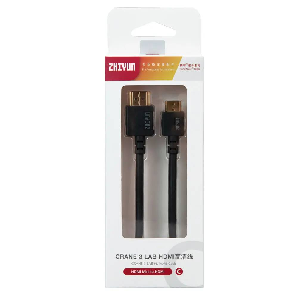 Кабель передачи изображений Zhiyun HDMI-совместимый с Mini к Micro/Mini для передатчика