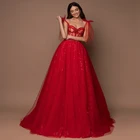 Милое кружевное платье на бретелях-спагетти с аппликацией и пуговицами, ТРАПЕЦИЕВИДНОЕ свадебное платье из тюля, нарядное свадебное платье, халаты