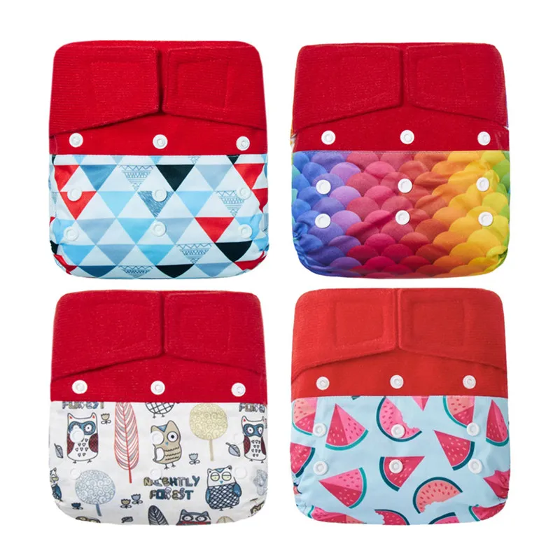 Благодарим маму моющиеся тканевые подгузники на крючках и петлях Детские