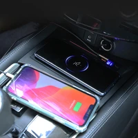 lhd for nissan rogue x trail 2014 2020 cell mobile phone smartphone holder wireless fast charger qc3 0 bracket car accessories