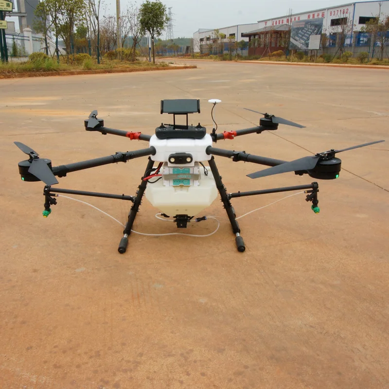 10л сельскохозяйственный беспилотник uav 10 кг 4 х осевой запечатанный распылитель с