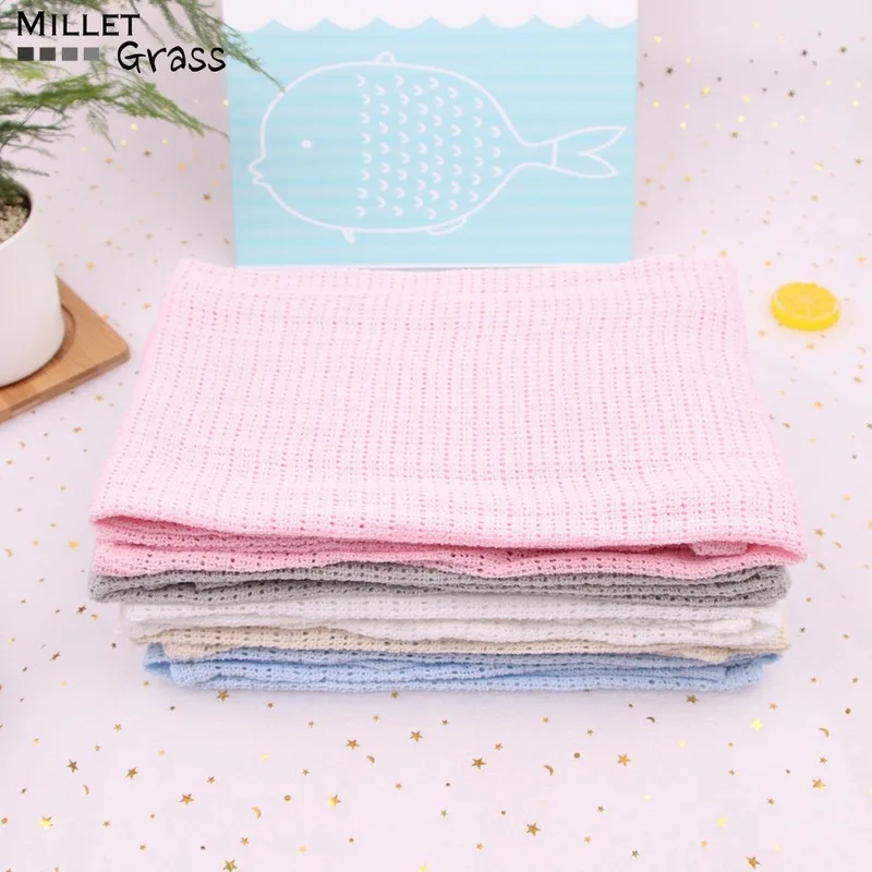 Летние хлопковые детские одеяла карамельных цветов дорожные постельное белье