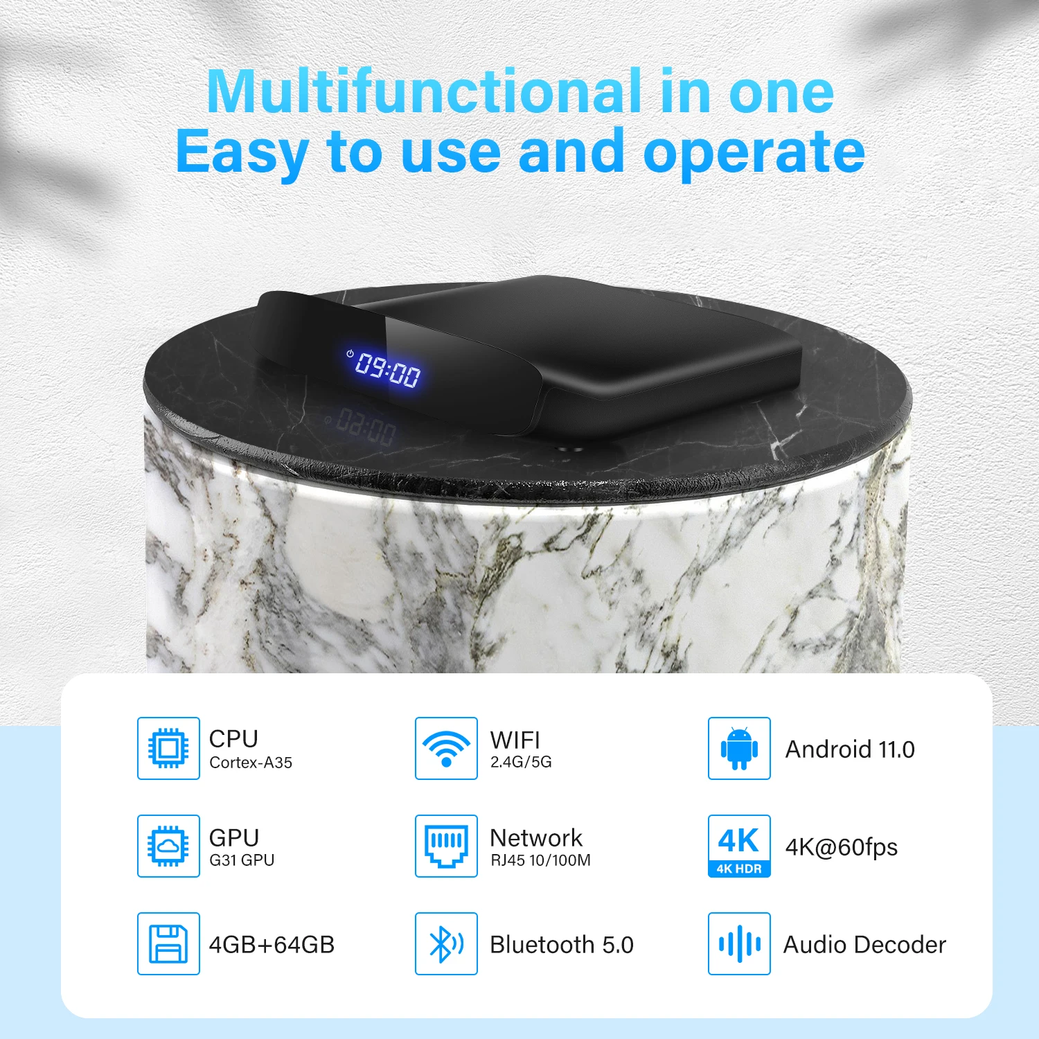 A95X W2 Android 11 Smart TV Box Amlogic S905W2 4GB 32G 64GB 2.4G&amp5G Dual Wifi 4K BT Youtube Media Player 2G16G Tvbox Set Top on - А95Х W2 Android 11 Smart TV Box Amlogic S905W2 4ГБ 32ГБ 64ГБ 2.4G&amp5G двойной Wi-Fi 4K BT Youtube Медиаплеер 2Гб