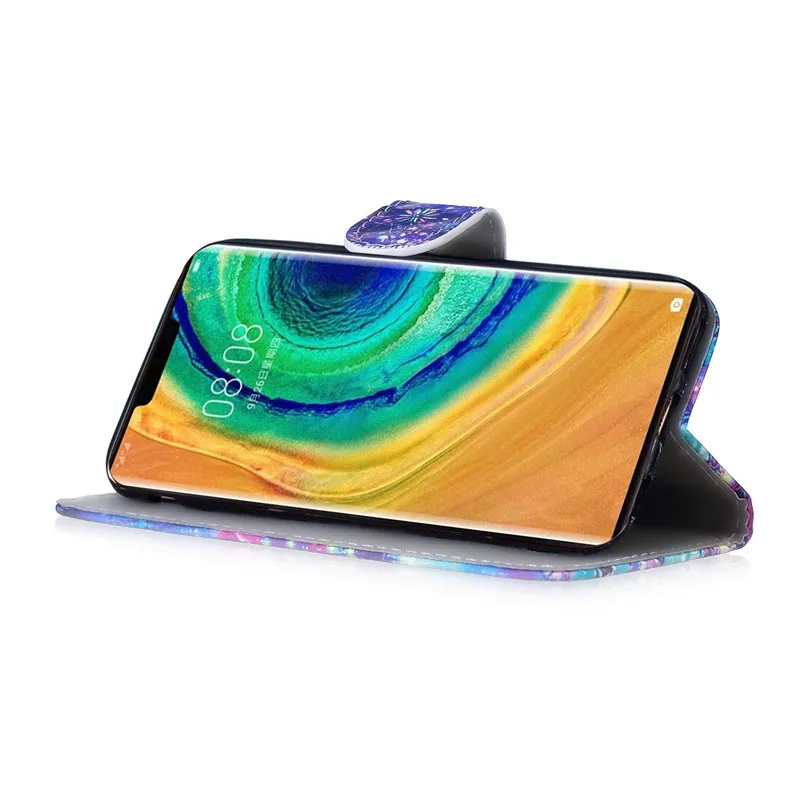 Флип-чехол для телефона samsung A51 Силиконовые задние крышки подставка кошелек карт