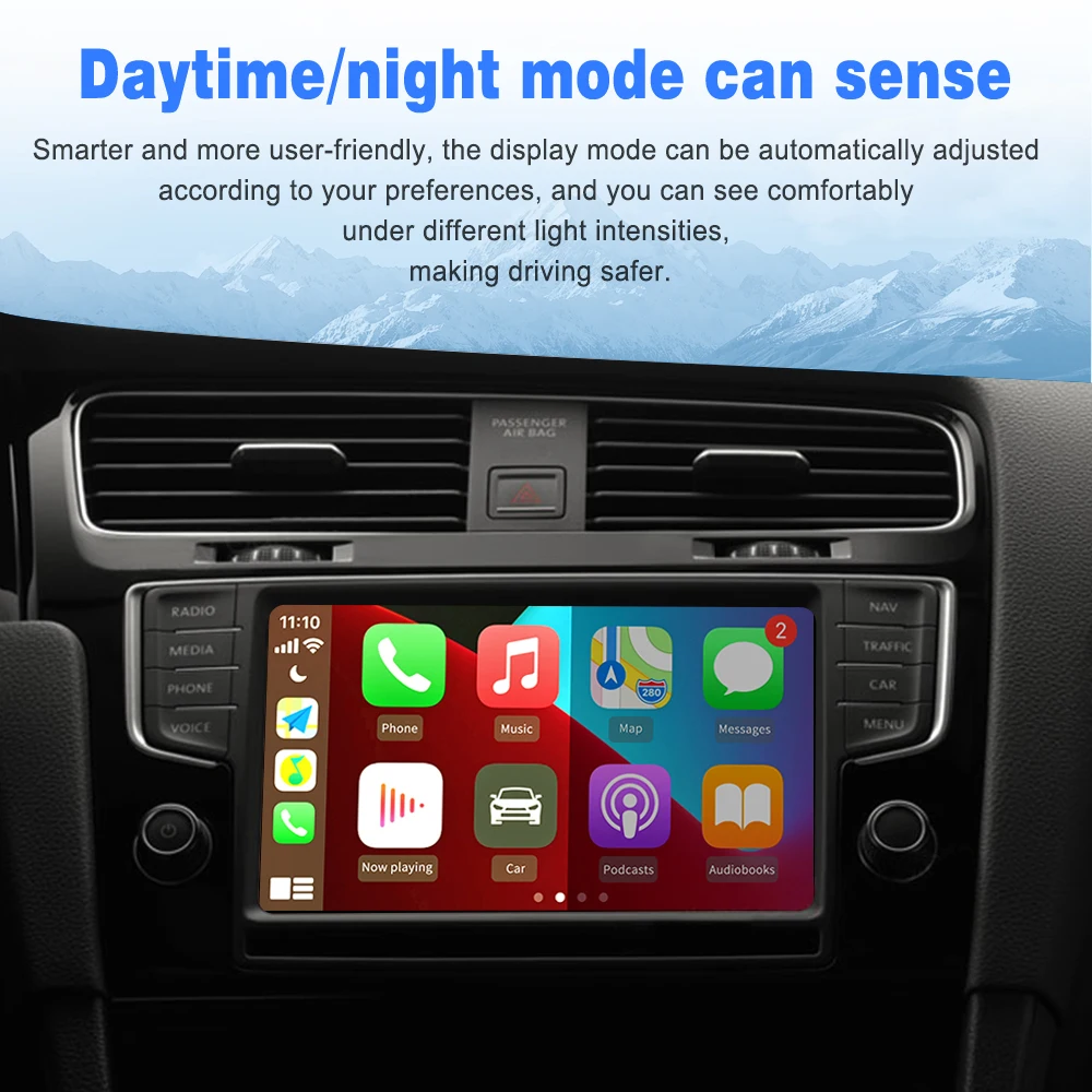 Беспроводной адаптер Anchtek Mini Carplay новый для Toyota/Ford/Passa/Golf/Volkswagen/Audi/Mercedes и т. д. Bluetooth