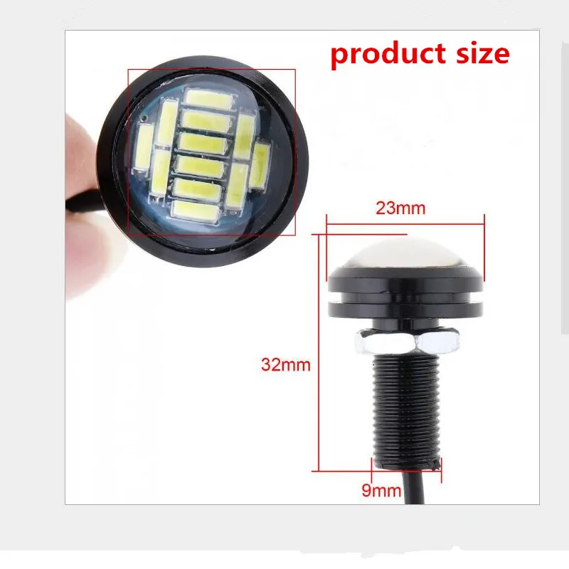 1 шт. светодиодный Автомобильные фары дневного света светильник гибкий авто