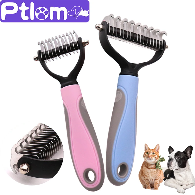 Щетка для вычесывания шерсти собак и кошек инструмент ухода за шерстью щенка