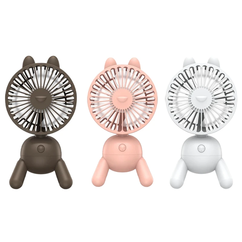 

Mini Desktop Shaking Head Fan Dormitory Fan USB Small Fan Rechargeable Home Office Air Conditioning Mute