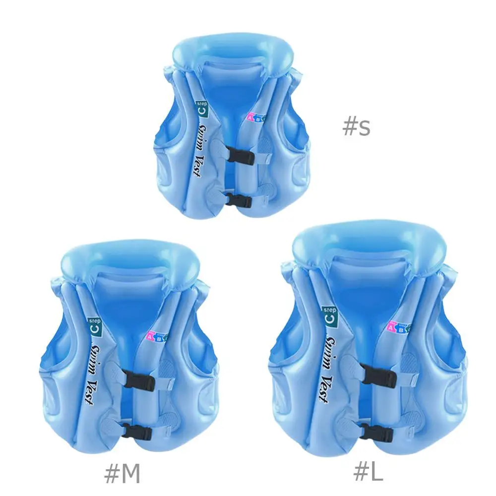 

Baby Kids Safety Float Inflatable Swim Vest Life Jacket Swimming Aid Vest