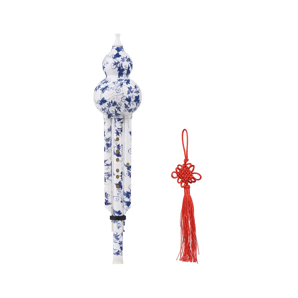 C-Key Hulusi Cucurbit Flute Bottle Gourd Silk Chinese традиционный инструмент из смолы с китайским узлом
