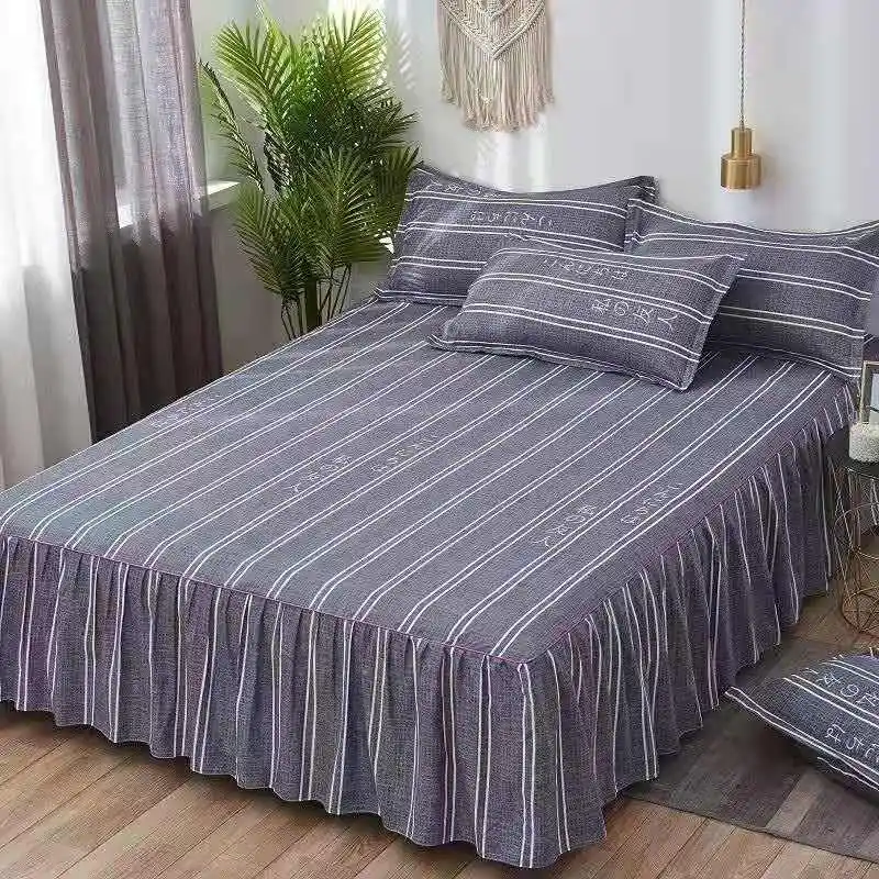 Bed Skirt-11 Кроватная юбка в Корейском стиле покрывало люкс односпальная кровать шляпа покрывало 1,8/1,5/1,2 м - Цвет: Bed Skirt-11
