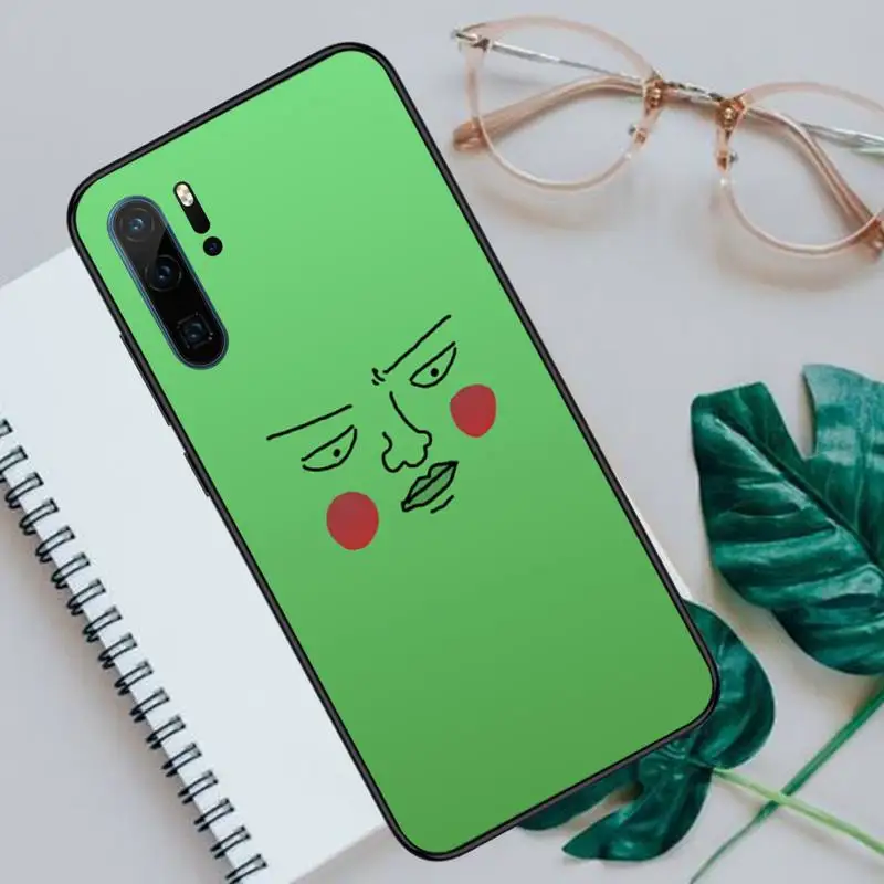 

Mob psycho 100 Phone Case For Huawei honor Mate P 10 20 30 40 i 9 8 pro x Lite smart 2019 nova 5t Luxury brand shell funda coque