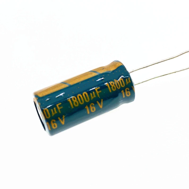 

20pcs/lot 1800uf16V Low ESR/Impedance high frequency aluminum electrolytic capacitor size 10*20 16V 1800uf 20%