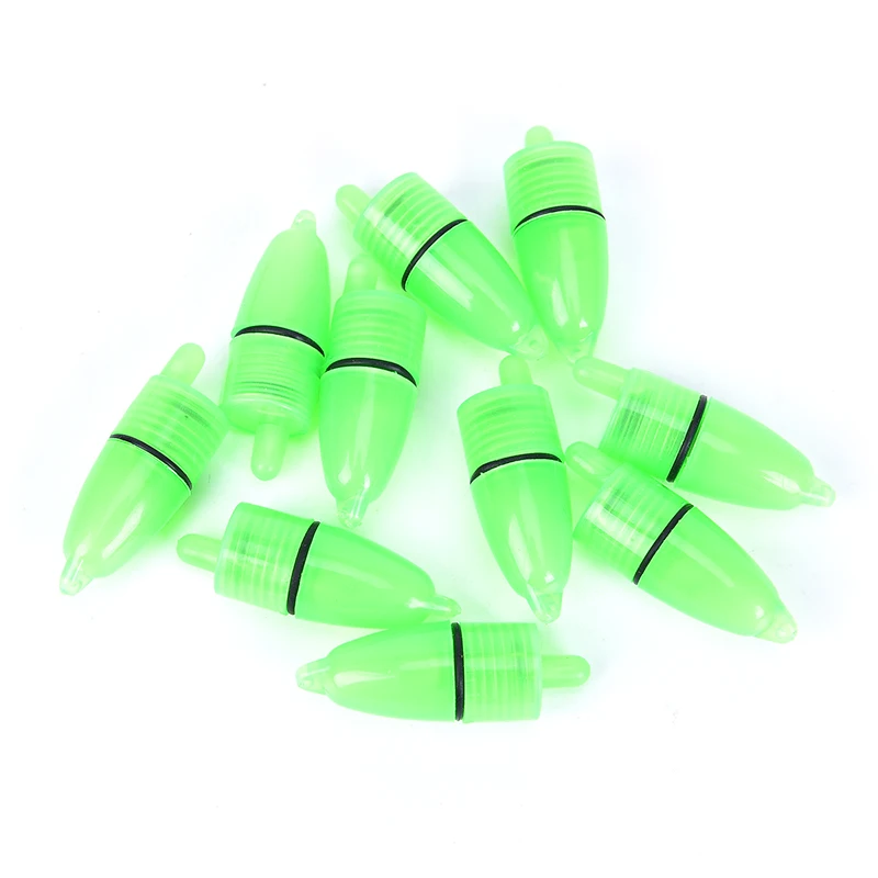 10 шт./лот светящийся морское светодиодный Рыболовные катушки рыболовные колокол