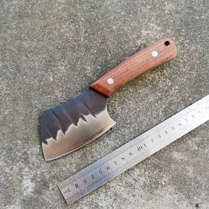 Многофункциональный кухонный нож из нержавеющей стали 5Cr1 5 Ручная ковка мини