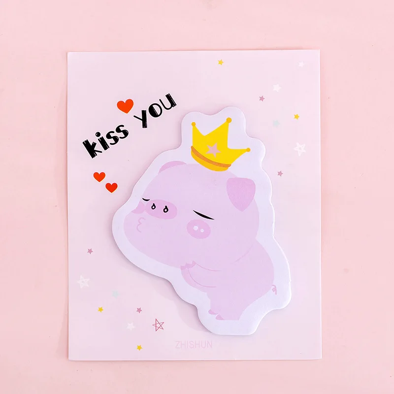 Стикеры для заметок Kawaii в виде поросенка бумага ежедневника милые розовые