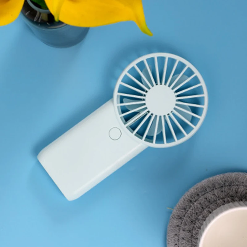 

Handheld Mini Fan Silent Air Cooler Portable Desk Fans for Home