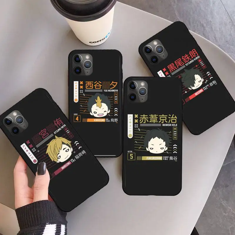 

Haikyuu Hinata Attacks Anime Phone Case For iphone 12 11 13 7 8 6 s plus x xs xr pro max mini