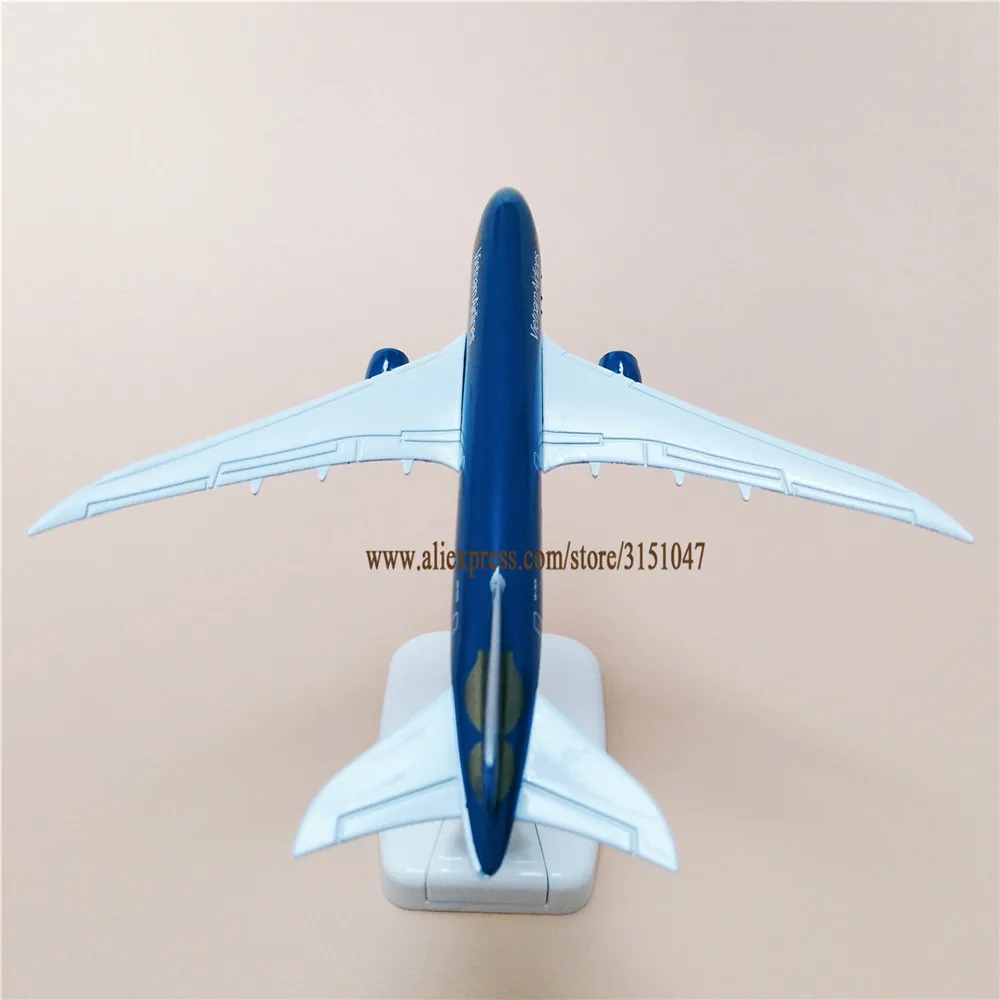 Сплав металла Air Vietnam B787 авиакомпания модель самолета Vietnam Boeing 787 Airways модель самолета Стенд самолет детские подарки 16 см