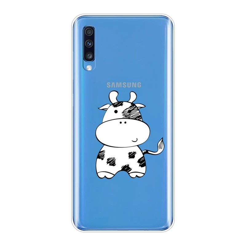 Для Samsung Galaxy A40 A30 A20 A10 чехол для телефона силиконовый мягкий A80 A70 A60 A50 | Мобильные