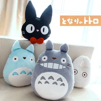 totoro plush toys soft stuffed animals anime cartoon pillow cushion cute fat cat chinchillas children birthday christmas gift