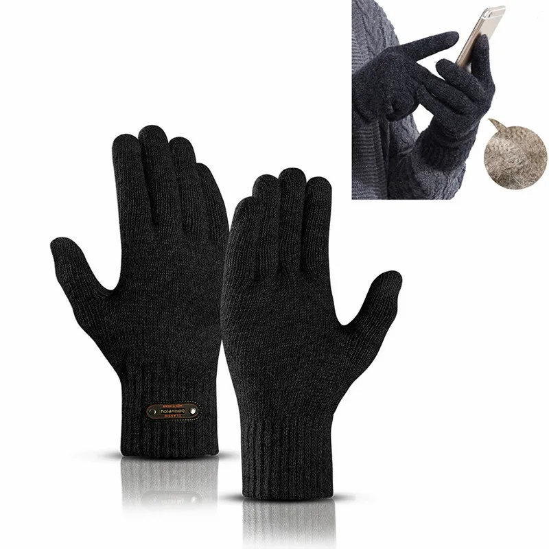 Унисекс спортивные зимние теплые перчатки для бега не поддаваться износу