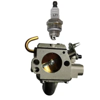 hd carburetor carb replacement with spark plug for stihl ms270 ms280 ms 270c 280c chainsaw parts trimmer weedeater brush cutter