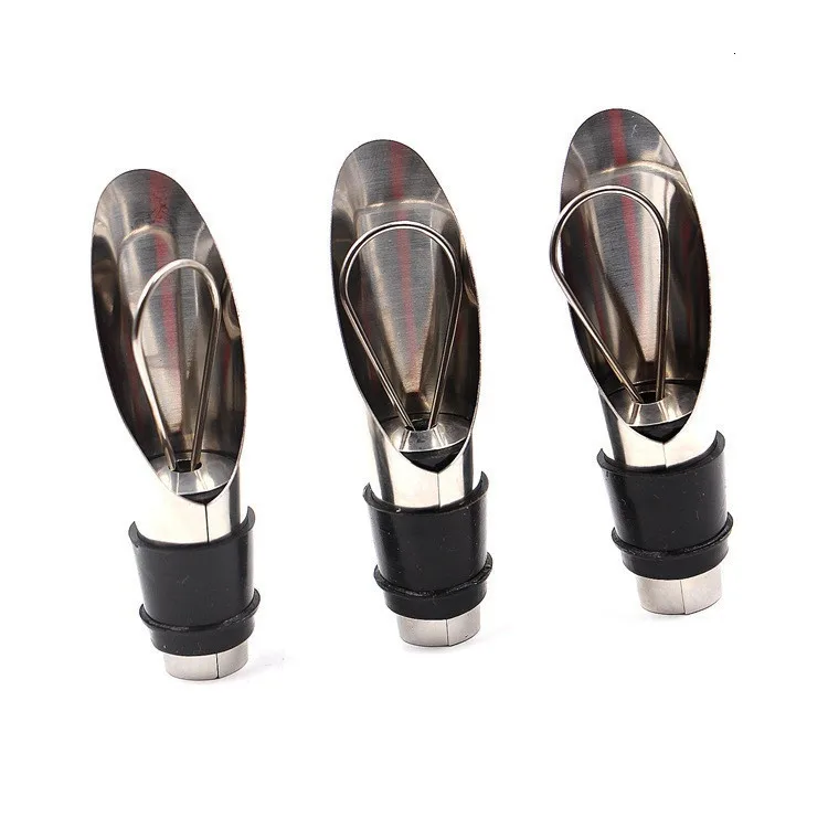 Пищевая нержавеющая сталь присоска для вина масло пробка бармен аксессуары