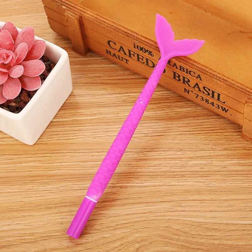 Kup 20 Sztuk Cartoon Syrenka Długopis żelowy Kreatywny Elastyczny Klej śliczne Student Długopis Nauka Materiały Biurowe Fishtail Długopis Signature Ceny 20 Sztuk Cartoon Syrenka Długopis żelowy Kreatywny Elastyczny Klej śliczne Student Długopis Nauka Materiały Biurowe Fishtail Długopis Signature