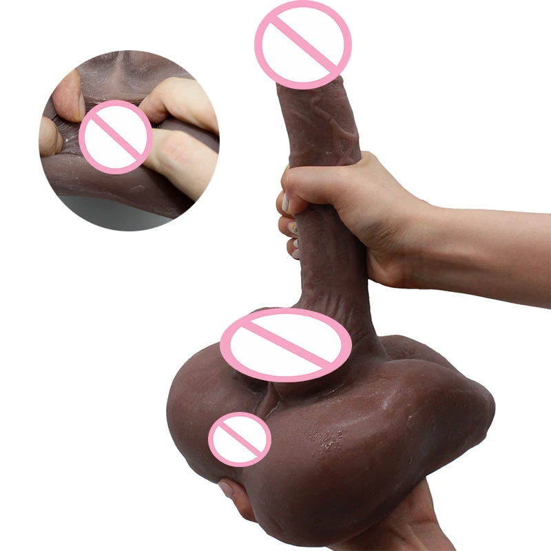 Лидер продаж популярные секс-игрушки из ТПЭ черный анальный фаллоимитатор