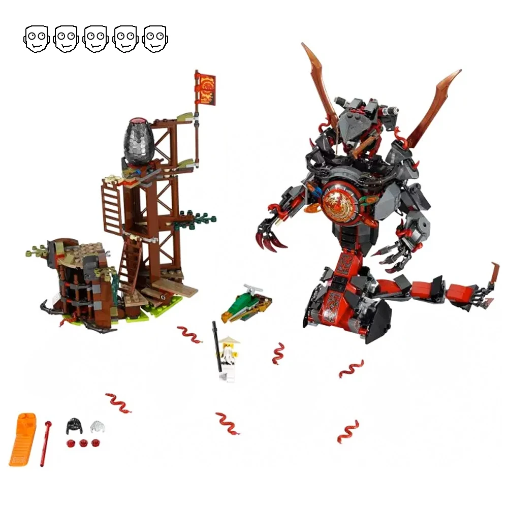 Fit Ninjagoes 70626 Dawn of Iron Doom Mech набор мини-фигурок Zane Floyd WU JAY Kai DIY строительные блоки игрушки для детей Подарки