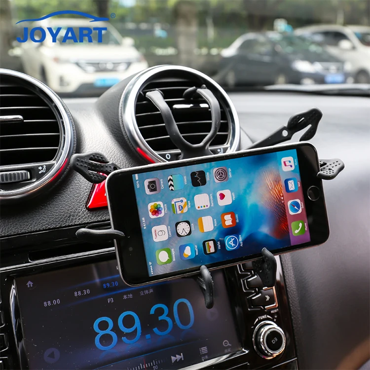 Автомобильный держатель телефона на вентиляции новый силиконовый гибкий