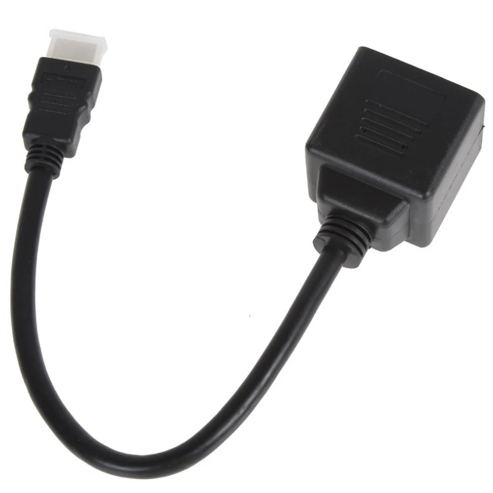 Кабель с позолотой разъем 0 3 м 1 HDMI штекер 2 Женский Аудио Видео сплиттер