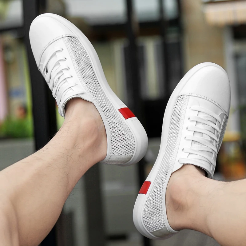 Мужская повседневная обувь мужские кроссовки дышащий светильник Leisue