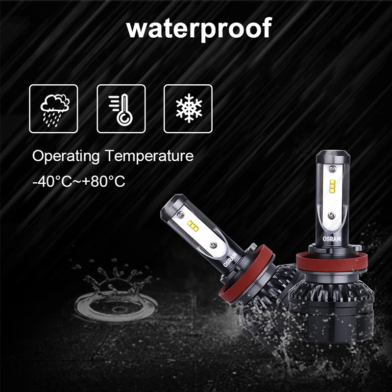 Лампа Ксеноновая Osram СВЕТОДИОДНЫЙ H7 светодиодный фар HB4 9006 9005 h11 h8 автомобильные
