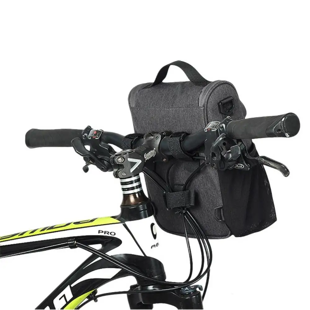 

Bicycle Large Capacity Front Bag Bike Handlebar Bag Bike Front Top Tube Bag Cycling Pouch 2 Colors w