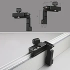 Торцовочный калибр, алюминиевый профиль, забор с треком, стоп-стол, пила, маршрутизатор, торцовочная пила, 450-800 мм, в сборе, фотоинструменты