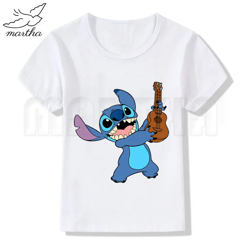Новая белая футболка с забавным рисунком из мультфильма Angry Stitch принтом для