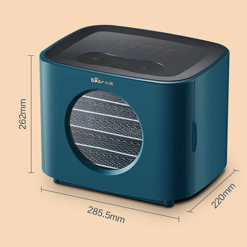 

Five Layers Food Dehydrator Fruit Dryer Machine Vegetables Food Fruit Pet Snacks Meat Dryer Machine Plastic Shell 220V 300W