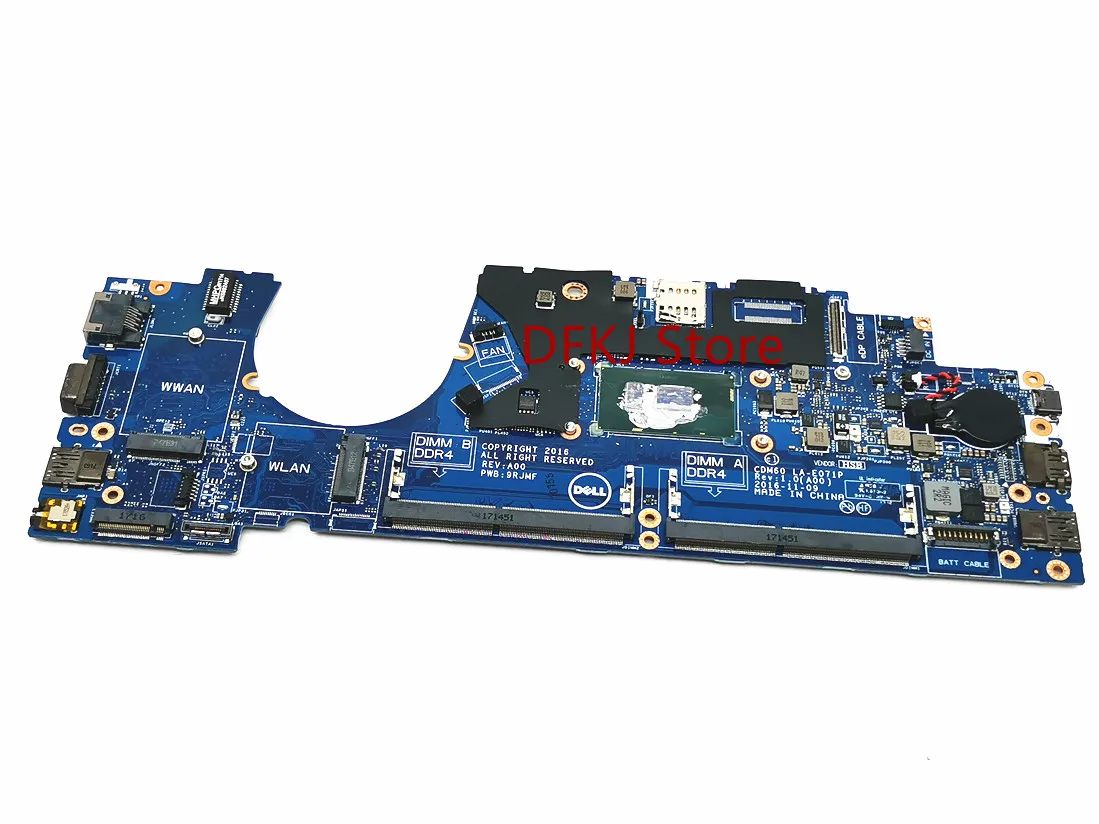 

CDM60 LA-E071P Mainboard For Dell Latitude 5280 Laptop Motherboard W/ SR340 I5-7300U CPU DDR4 Tested 100% Working